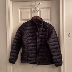 Quince Navy Blue Puffer Jacket